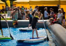 Water festival for families at the Koblenz summer festival © Koblenz-Touristik, Henry Tornow