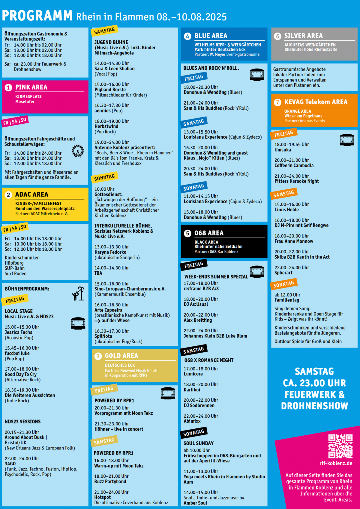 Programm Rhein in Flammen® Koblenz © Koblenz-Touristik GmbH Programm Rhein in Flammen® Koblenz 2025 © Koblenz-Touristik GmbH